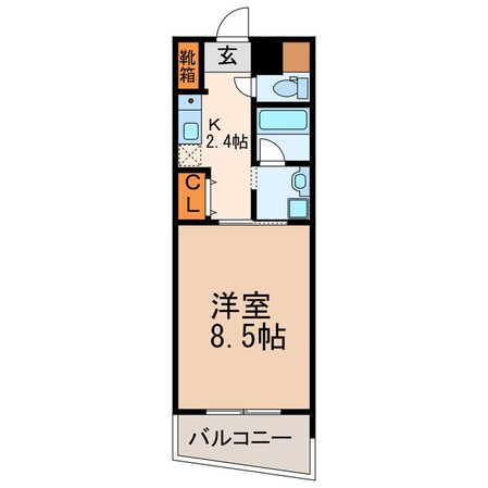 Sun State楠の物件間取画像